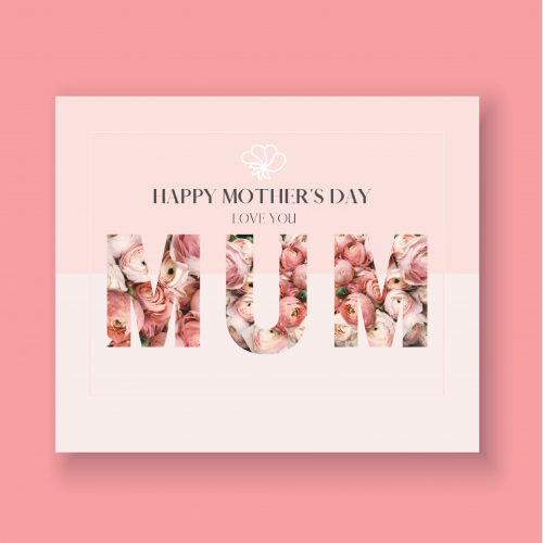 Mothers Day Pop Out Bubble Balloon