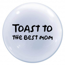 Confetti Floral Bubble Balloon