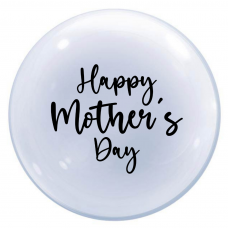 Confetti Floral Bubble Balloon