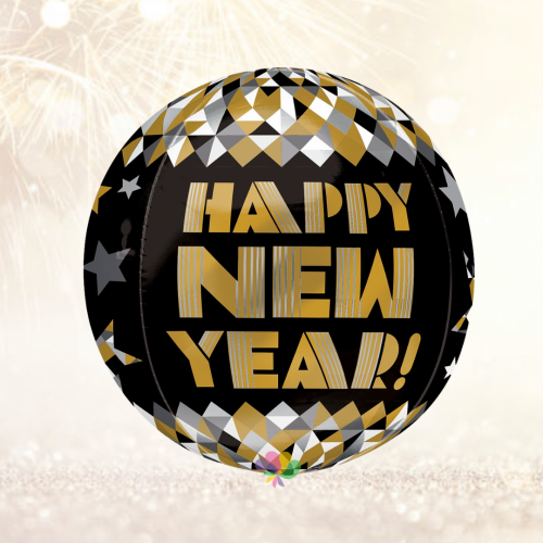 New year printed orbz