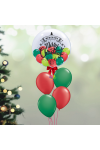 Christmas bubble bouquet set