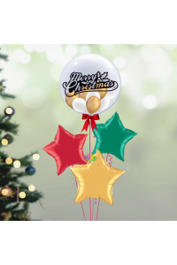 Christmas bubble bouquet set