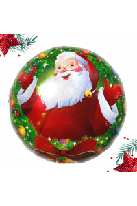 18" Santa Foil balloon