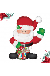 36" Waving Santa
