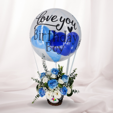 Floral Hot Air Balloon