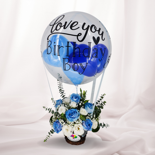 Floral Hot Air Balloon