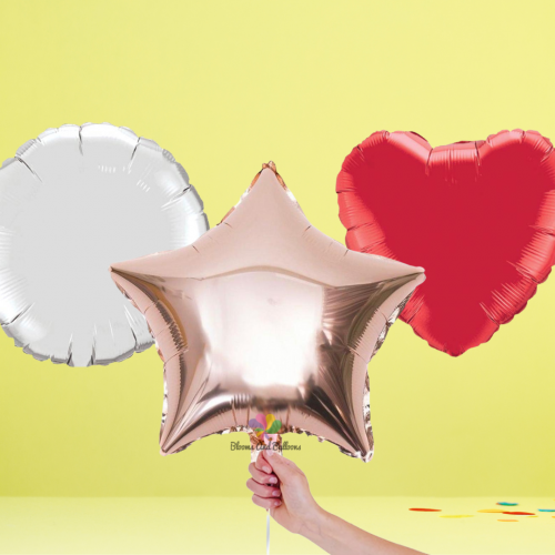 18" plain foil balloon