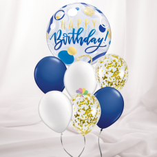 6-in-1 bubble printed design bouquet