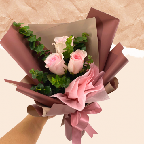 Pink Triplets - Korean Style