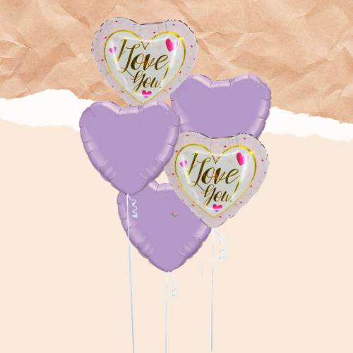 Hearts Balloon Bouquet