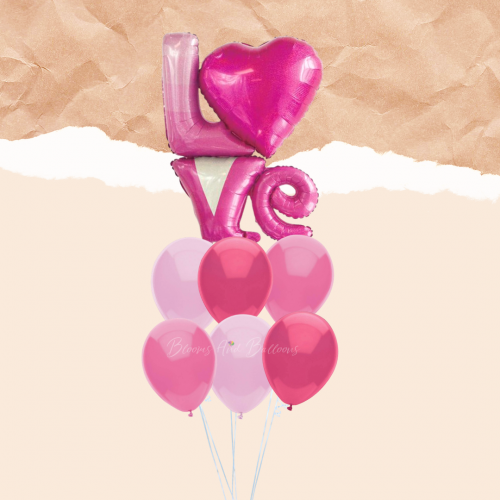 LOVE Balloon Bouquet
