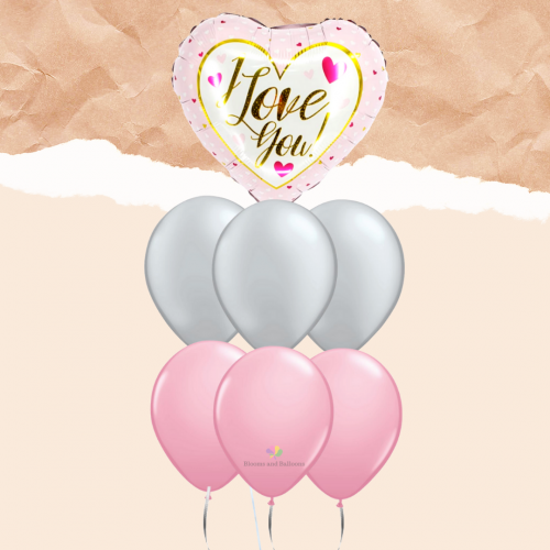 I Love You Balloon Bouquet