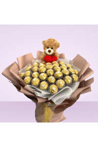 Choco Heart Valentine Bouquet