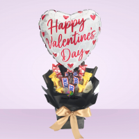 Valentine Assorted Chocolate Bouquet