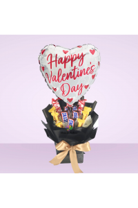 Valentine Assorted Chocolate Bouquet