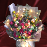 Mystical pink Valentine Bouquet