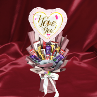 Valentine Assorted Chocolate Bouquet 2