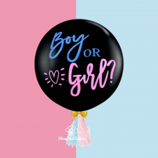 22" Printed Gender Reveal Balloon Pop