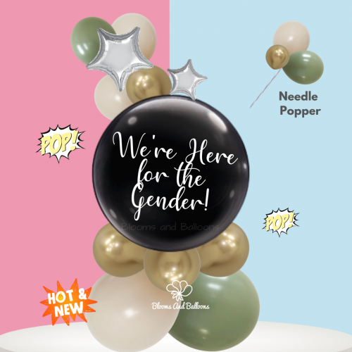 Gender reveal Bubble pop