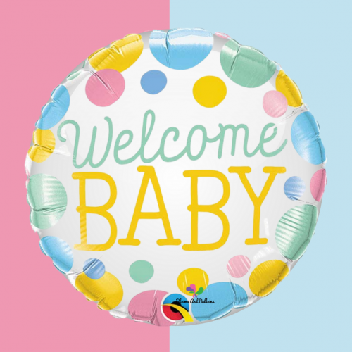 18" Welcome Baby