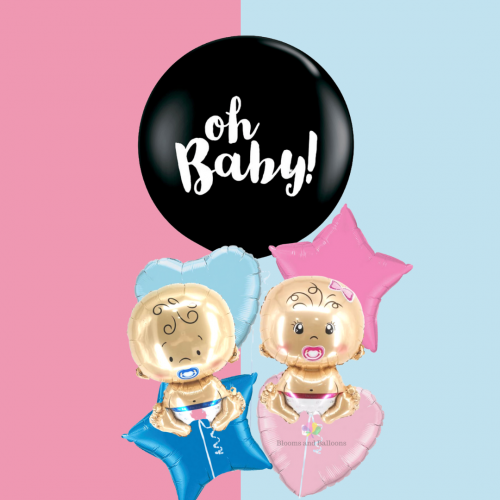 Oh Baby Gender reveal bouquet