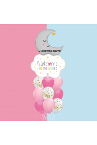 Welcome to the world Bouquet set