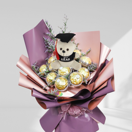 Sweet Graduation choc bouquet