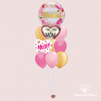 Bubbly Love Mother's Day balloon bouquet