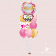 Bubbly Love Mother's Day balloon bouquet