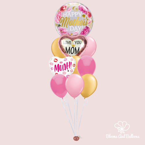 Bubbly Love Mother's Day balloon bouquet