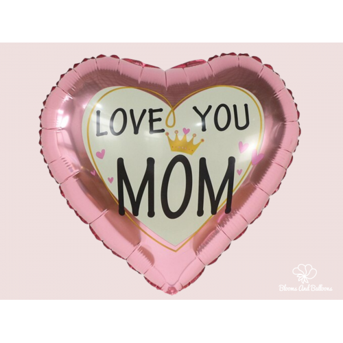 18" Happy Mother's Day Love Pink Heart