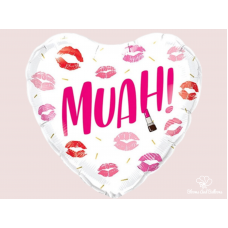 18" Happy Mother's Day Pink Muah Kisses