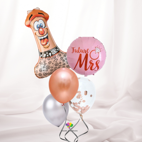 Naughty bachelorette Balloon Bouquet