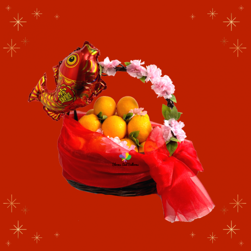 Nian Nian You Yu Orange Baskets