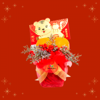 Gold Tiger Hong Bao orange hamper