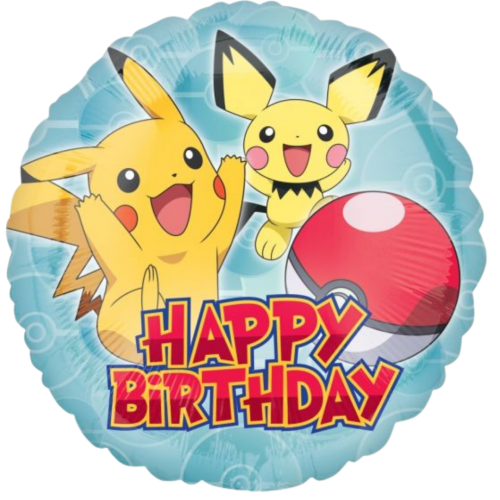 Pokemon Pikachu Happy Birthday