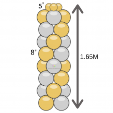 11-tier Balloon Base