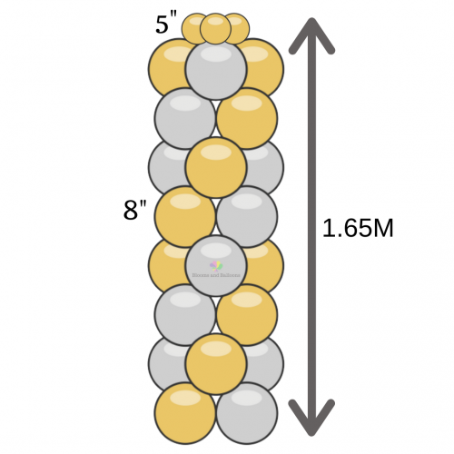 11-tier Balloon Base