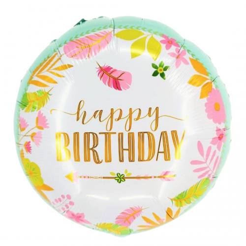 18" Birthday Light Floral