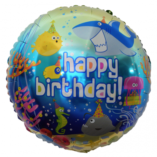 18" Birthday Sea Aquarium