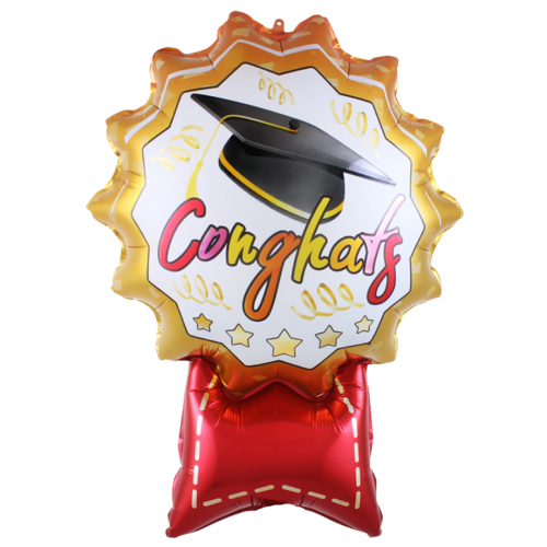 19" Congratulations Ribbon Badge