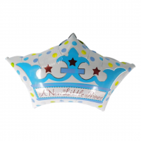24" Baby Boy Crown