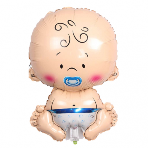 26" Baby Boy with Pacifier