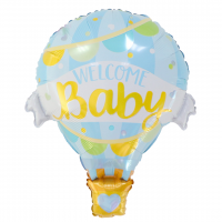 28" Baby Boy Hot Air Balloon
