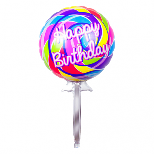 40" Rainbow Lollipop