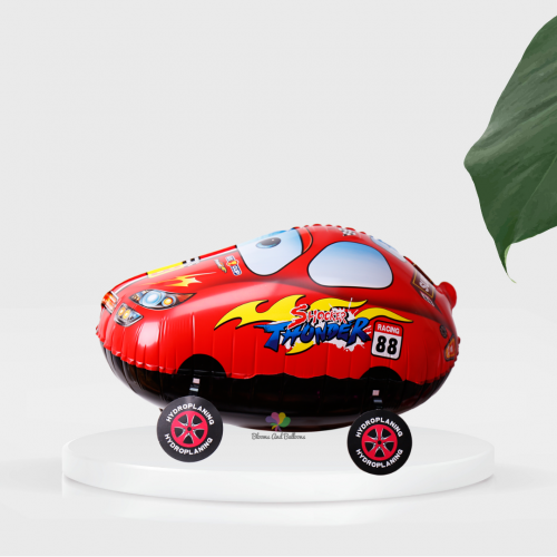 20" Walking Red Car