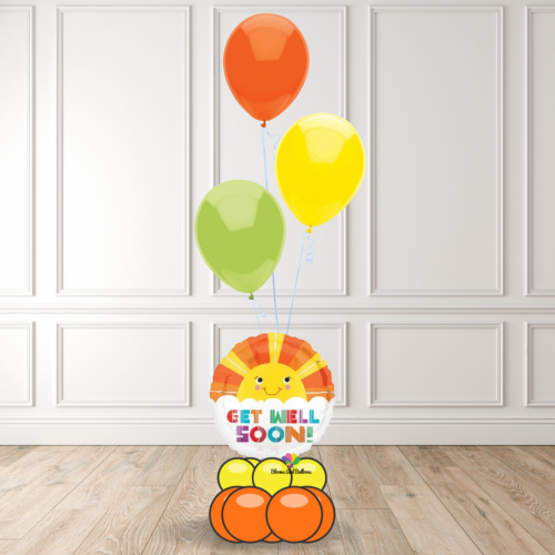 Get well soon sunshine theme