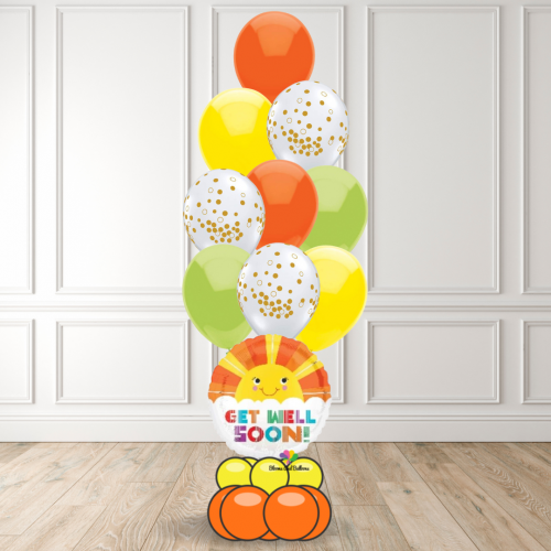 Get well soon sunshine theme