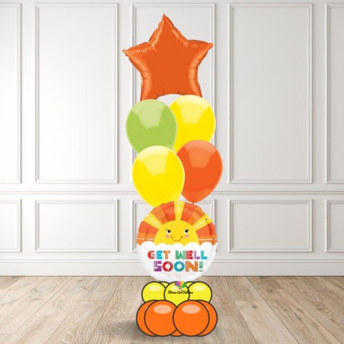 Get well soon sunshine theme