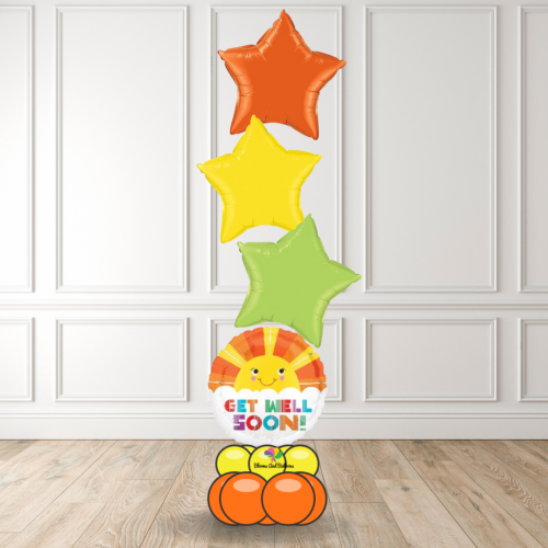 Get well soon sunshine theme